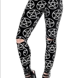 Killstar venom leggings size xl. Never worn!